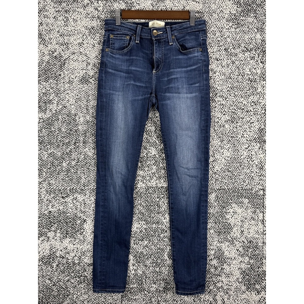 Big Star Blue Jeans Womens 26L  (27 X 27) Desi Skinny‎